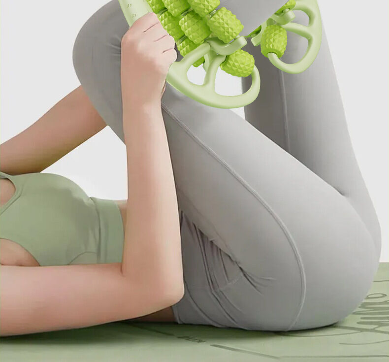 Symmetry Solutions: The Back-Knot Eliminator - High-Density Foam Roller for Deep Tissue Relaxation, Fitness Recovery & Home Use