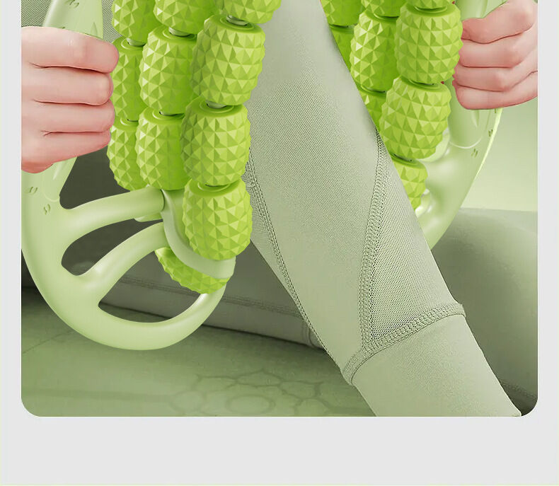 Symmetry Solutions: The Back-Knot Eliminator - High-Density Foam Roller for Deep Tissue Relaxation, Fitness Recovery & Home Use